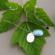 Load image into Gallery viewer, Larimar Rebel Necklace
