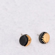 Load image into Gallery viewer, Sun &amp; Moon Post Earrings
