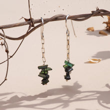 Load image into Gallery viewer, Tourmaline Cairn Earrings
