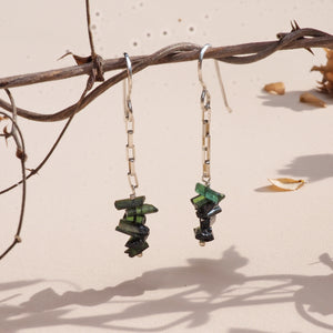 Tourmaline Cairn Earrings